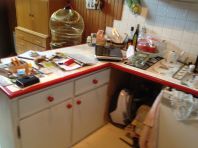 Une cuisine simple mal agencée !